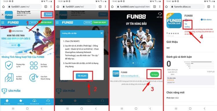 tải ứng dụng fun88