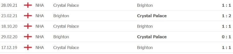 brighton vs crystal palace